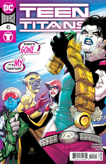 Teen Titans, Vol. 6 Loose Ends, Part One |  Issue#45A | Year:2020 | Series:  | Pub: DC Comics | Regular Bernard Chang Cover