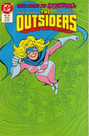 Outsiders, Vol. 1 The Winds Of Change!; Halo, Senior And Katana, Junior! |  Issue