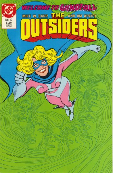 Outsiders, Vol. 1 The Winds Of Change!; Halo, Senior And Katana, Junior! |  Issue#19 | Year:1987 | Series: Outsiders | Pub: DC Comics |