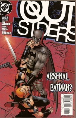Outsiders, Vol. 3 Deep Throat |  Issue#22A | Year:2005 | Series: Outsiders | Pub: DC Comics | Direct Edition