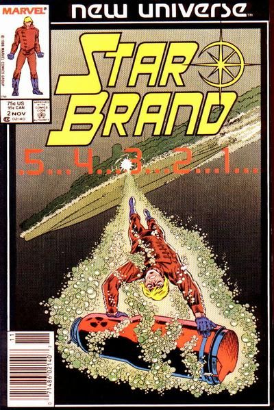 Star Brand Taking Charge! |  Issue#2B | Year:1986 | Series: New Universe | Pub: Marvel Comics | Newsstand Edition