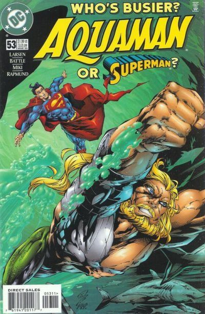 Aquaman, Vol. 5 Strange Visitors |  Issue#53 | Year:1999 | Series: Aquaman | Pub: DC Comics | Direct Edition