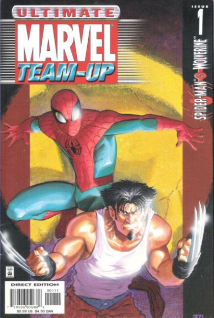 Ultimate Marvel Team-Up Spider-Man & Wolverine |  Issue#1A | Year:2001 | Series: Spider-Man | Pub: Marvel Comics | Direct Edition
