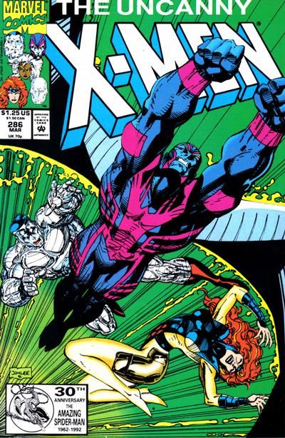 Uncanny X-Men, Vol. 1 Close Call! |  Issue#286A | Year:1992 | Series: X-Men | Pub: Marvel Comics |