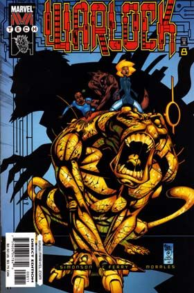 Warlock (Marvel Tech) Human Error; Fast Lane Part 4: Back on Target |  Issue#8 | Year:2000 | Series: Warlock | Pub: Marvel Comics |