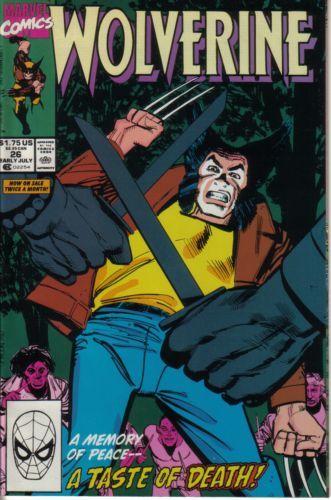 Wolverine, Vol. 2 Memory of Peace |  Issue#26A | Year:1990 | Series: Wolverine | Pub: Marvel Comics |