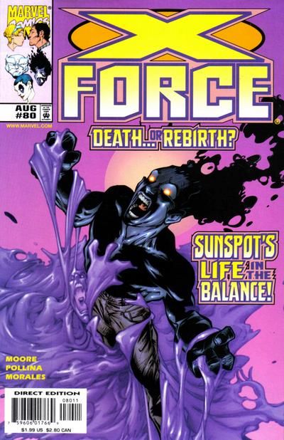 X-Force, Vol. 1 The Fire Within |  Issue#80A | Year:1998 | Series: X-Force | Pub: Marvel Comics