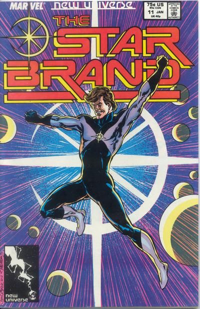 Star Brand Celebrity |  Issue#11 | Year:1987 | Series: New Universe | Pub: Marvel Comics |