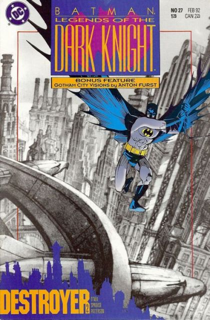 Batman: Legends of the Dark Knight The Destroyer - Part 2: Solomon |  Issue#27A | Year:1991 | Series:  | Pub: DC Comics | Direct Edition