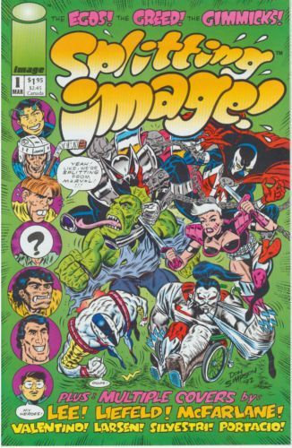 Splitting Image Image Based on a True Story |  Issue#1A | Year:1993 | Series:  | Pub: Image Comics | Spasm Back Cover