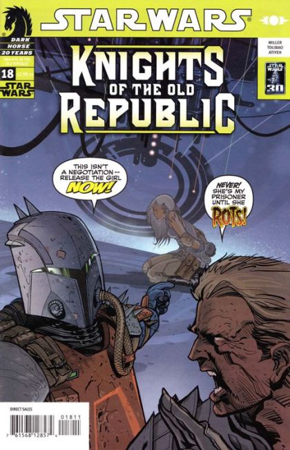 Star Wars: Knights of the Old Republic Nights of Anger, Part 3 |  Issue#18A | Year:2007 | Series: Star Wars - Expanded Universe | Pub: Dark Horse Comics | Colin Wilson Regular