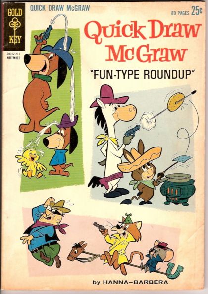 Quick Draw McGraw Fun-Type Roundup  |  Issue#12 | Year:1962 | Series:  | Pub: Western Publishing Co. |
