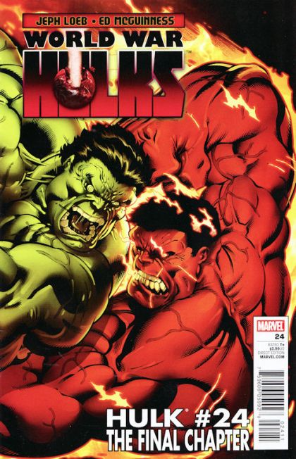 Hulk, Vol. 1 World War Hulks - The Strongest There Is / Hulk Science |  Issue#24A | Year:2010 | Series: Hulk | Pub: Marvel Comics | Ed McGuinness Regular