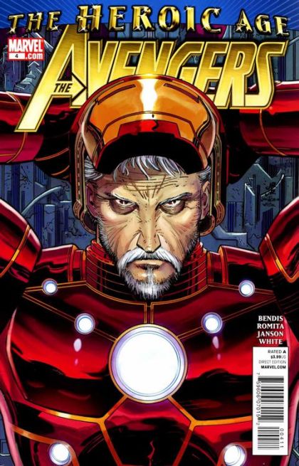 The Avengers, Vol. 4 The Heroic Age - Next Avengers, Part 4 |  Issue#4A | Year:2010 | Series: Avengers | Pub: Marvel Comics | John Romita Jr. Regular Cover