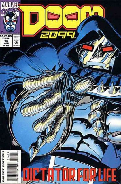 Doom 2099, Vol. 1 Long Live... King Doom The First |  Issue#16 | Year:1994 | Series:  | Pub: Marvel Comics | First Printing