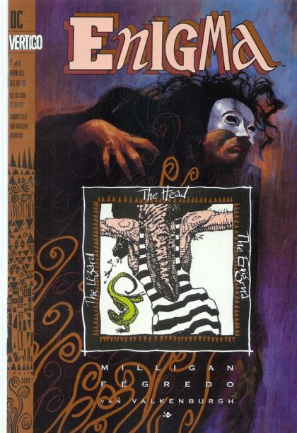Enigma The Lizard, The Head, and The Enigma |  Issue#1 | Year:1993 | Series: Enigma | Pub: DC Comics | First Printing