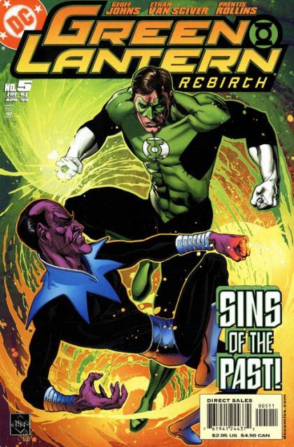 Green Lantern: Rebirth Rings |  Issue#5A | Year:2005 | Series: Green Lantern | Pub: DC Comics | Ethan Van Sciver Regular