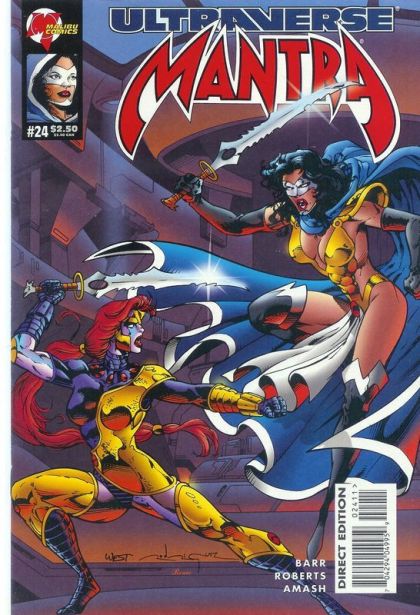 Mantra, Vol. 1 The Doom Of The Duplicate Swords |  Issue#24 | Year:1995 | Series: Mantra | Pub: Malibu Comics |