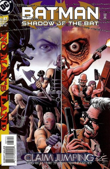 Batman: Shadow of the Bat No Man's Land - Claim Jumping, Part 2 |  Issue#87A | Year:1999 | Series: Batman | Pub: DC Comics | Direct Edition