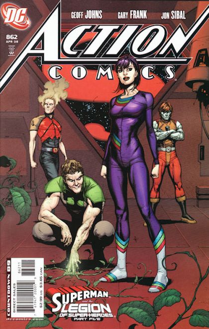 Action Comics, Vol. 1 Superman and the Legion of Super-Heroes, Chapter 5: Revenge Of The Rejects |  Issue#862A | Year:2008 | Series:  | Pub: DC Comics | Direct Edition