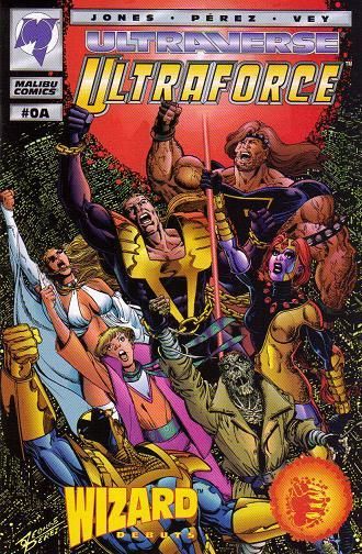 Ultraforce, Vol. 1 Ultra Madness |  Issue#0D | Year:1994 | Series:  | Pub: Malibu Comics | Wizard promo