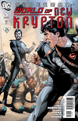 Superman: World of New Krypton World of New Krypton, Part Three |  Issue#3A | Year:2009 | Series: Superman | Pub: DC Comics | Gary Frank Regular Cover
