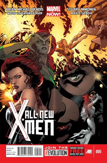 All-New X-Men, Vol. 1  |  Issue#5A | Year:2013 | Series: X-Men | Pub: Marvel Comics | Stuart Immonen Regular Cover