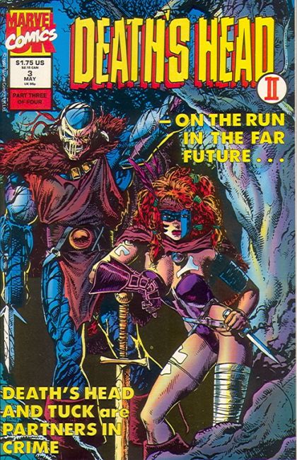 Death's Head II, Vol. 1 The Wild Hunt, Part 3: Outlaws! |  Issue#3 | Year:1992 | Series: Death's Head | Pub: Marvel Comics | First Printing