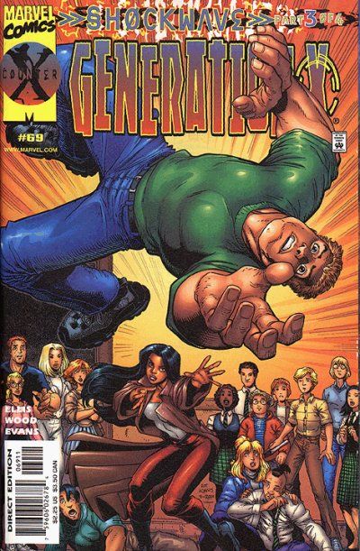 Generation X, Vol. 1 Shockwave, Part 3: Come on Die Young |  Issue#69A | Year:2000 | Series: Generation X | Pub: Marvel Comics | Direct Edition