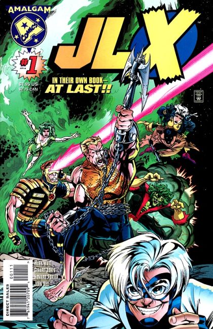JLX A League of Their Own! |  Issue#1A | Year:1996 | Series:  | Pub: DC Comics | Direct Edition
