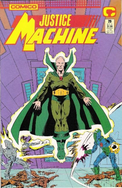 Justice Machine Home is Where the Harm Is! |  Issue#29 | Year:1989 | Series: Justice Machine | Pub: Comico |