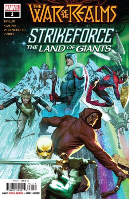 War of the Realms: Strikeforce - The Land Of Giants War of the Realms  |  Issue#1A | Year:2019 | Series:  | Pub: Marvel Comics | Regular Jorge Molina Cover