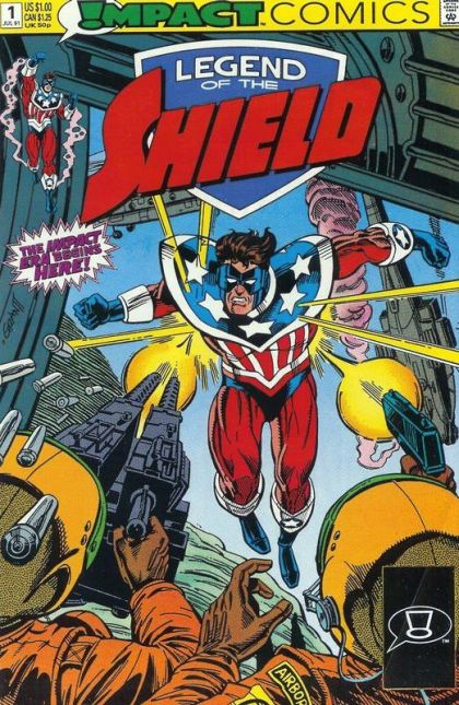 Legend of the Shield The Glory Makers |  Issue#1A | Year:1991 | Series: Legend of the Shield | Pub: DC Comics |