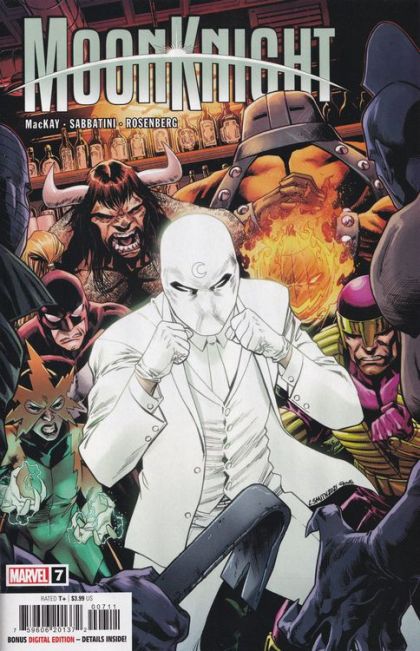 Moon Knight, Vol. 9 Headhunters |  Issue#7A | Year:2022 | Series:  | Pub: Marvel Comics | Cory Smith & Rachelle Rosenberg Regular