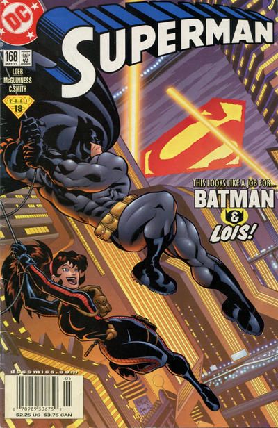 Superman, Vol. 2 With This Ring... |  Issue#168B | Year:2001 | Series: Superman | Pub: DC Comics | Newsstand Edition