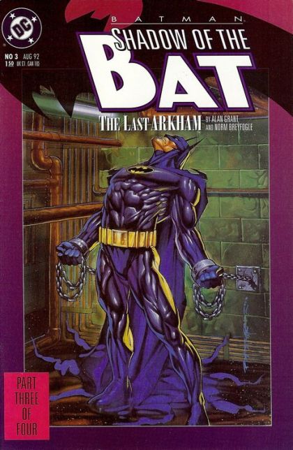 Batman: Shadow of the Bat The Last Arkham, Part 3 |  Issue#3A | Year:1992 | Series: Batman | Pub: DC Comics | Direct Edition