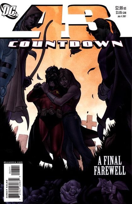 Countdown Countdown - The Funeral / History of The Multiverse |  Issue#43 | Year:2007 | Series: Countdown | Pub: DC Comics |
