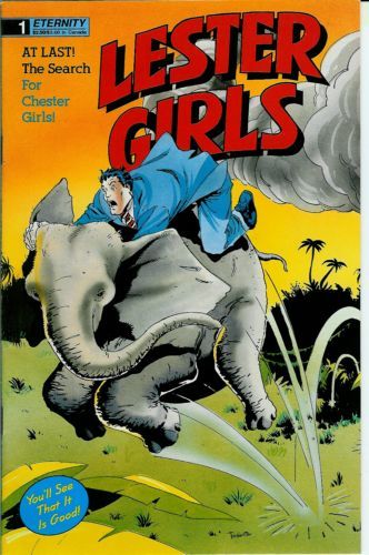 Lester Girls: The Lizard's Trail  |  Issue#1 | Year:1990 | Series:  | Pub: Malibu Comics |