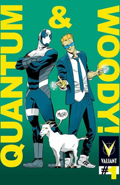 Quantum & Woody, Vol. 2 The World's Worst Superhero Team, Part 1 |  Issue#1B | Year:2013 | Series: Quantum & Woody | Pub: Valiant Entertainment | Cvr B Pullbox Var Martin