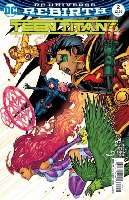 Teen Titans, Vol. 6 Damian Knows Best, Part Two |  Issue#2A | Year:2016 | Series:  | Pub: DC Comics | Regular Jonboy Meyers Cover