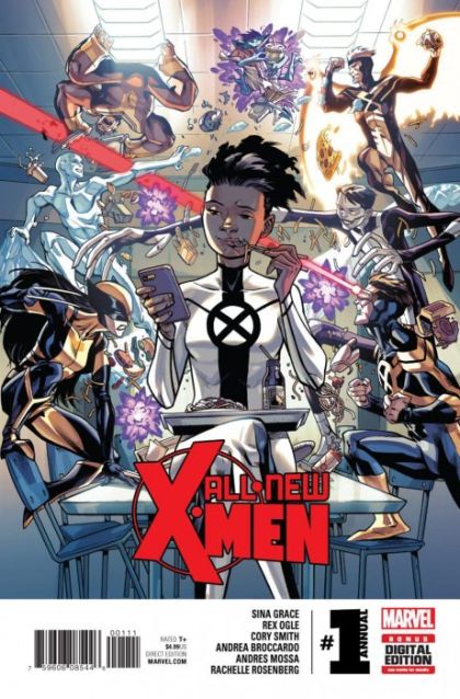 All-New X-Men, Vol. 2 Annual Idie Goes On A Date / The Last Of Us, The Last Of X |  Issue#1A | Year:2016 | Series:  | Pub: Marvel Comics | Regular Cory Smith Cover