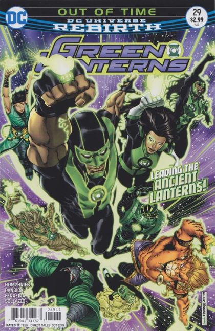 Green Lanterns Out of Time, Part Three |  Issue#29A | Year:2017 | Series: Green Lantern | Pub: DC Comics | Brad Walker Regular