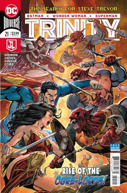 Trinity, Vol. 2 The Search For Steve Trevor, Part 2 |  Issue#21A | Year:2018 | Series:  | Pub: DC Comics | Regular Guillem March Cover