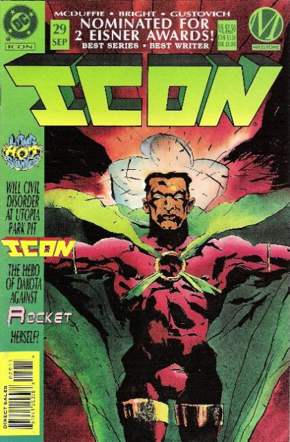 Icon Future Shock |  Issue#29 | Year:1995 | Series: Icon | Pub: DC Comics |