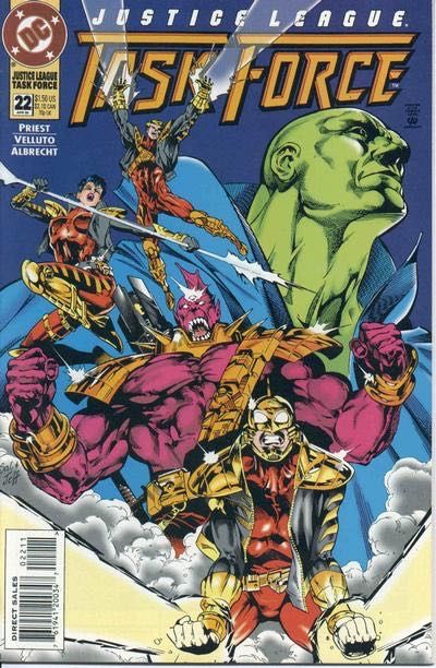 Justice League Task Force Chokula |  Issue#22A | Year:1995 | Series: JLA | Pub: DC Comics |