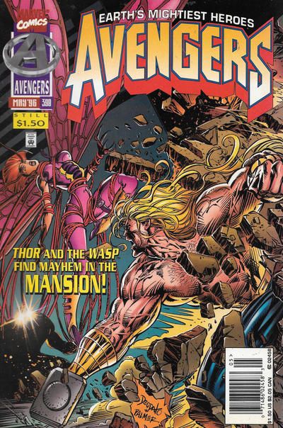 The Avengers, Vol. 1 Paranormal Activity |  Issue#398B | Year:1996 | Series: Avengers | Pub: Marvel Comics | Newsstand Edition