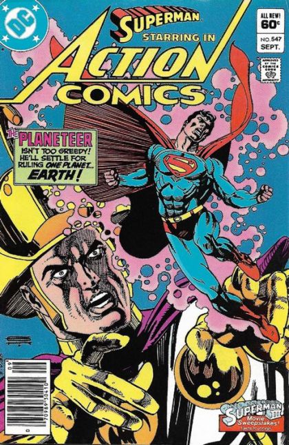 Action Comics, Vol. 1 The Reincarnation of Alexander the Great! |  Issue#547B | Year:1983 | Series:  | Pub: DC Comics | Newsstand Edition