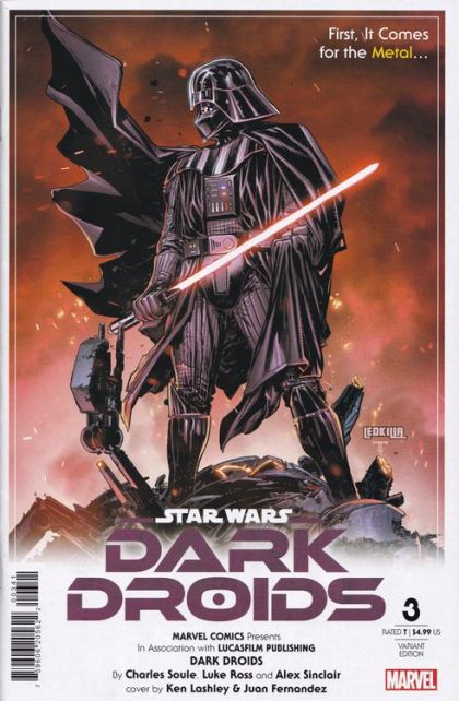 Star Wars: Dark Droids Dark Droids  |  Issue#3D | Year:2023 | Series: Star Wars | Pub: Marvel Comics | Ken Lashley Variant