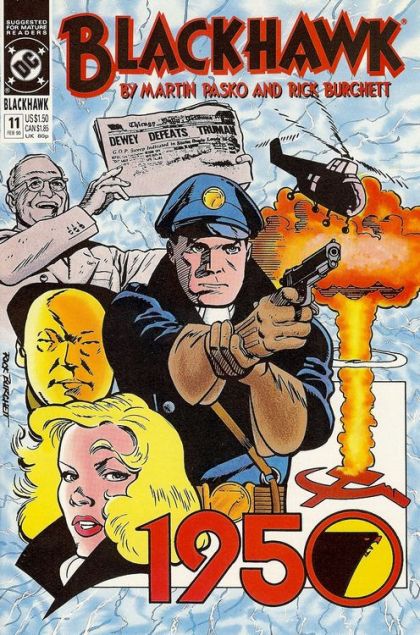Blackhawk, Vol. 3 Pardon Me While I Slip Into Someone More Comfortable |  Issue#11 | Year:1989 | Series:  | Pub: DC Comics |