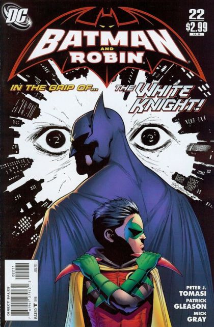 Batman and Robin, Vol. 1 Batman Inc. - Tree Of Blood, Conclusion: Dark Knight vs White Knight |  Issue#22A | Year:2011 | Series: Batman | Pub: DC Comics | Patrick Gleason Regular Cover